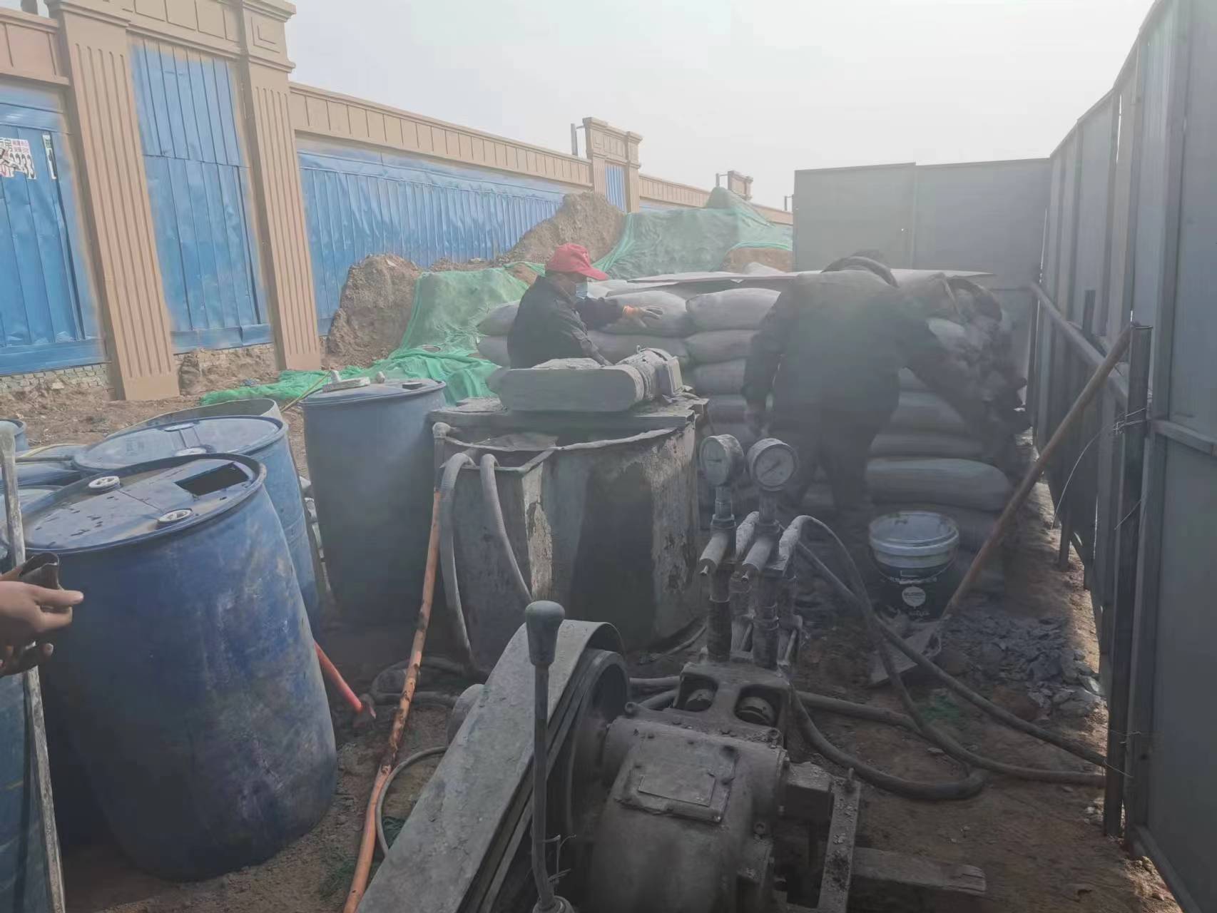 吉州地基沉降注浆加固